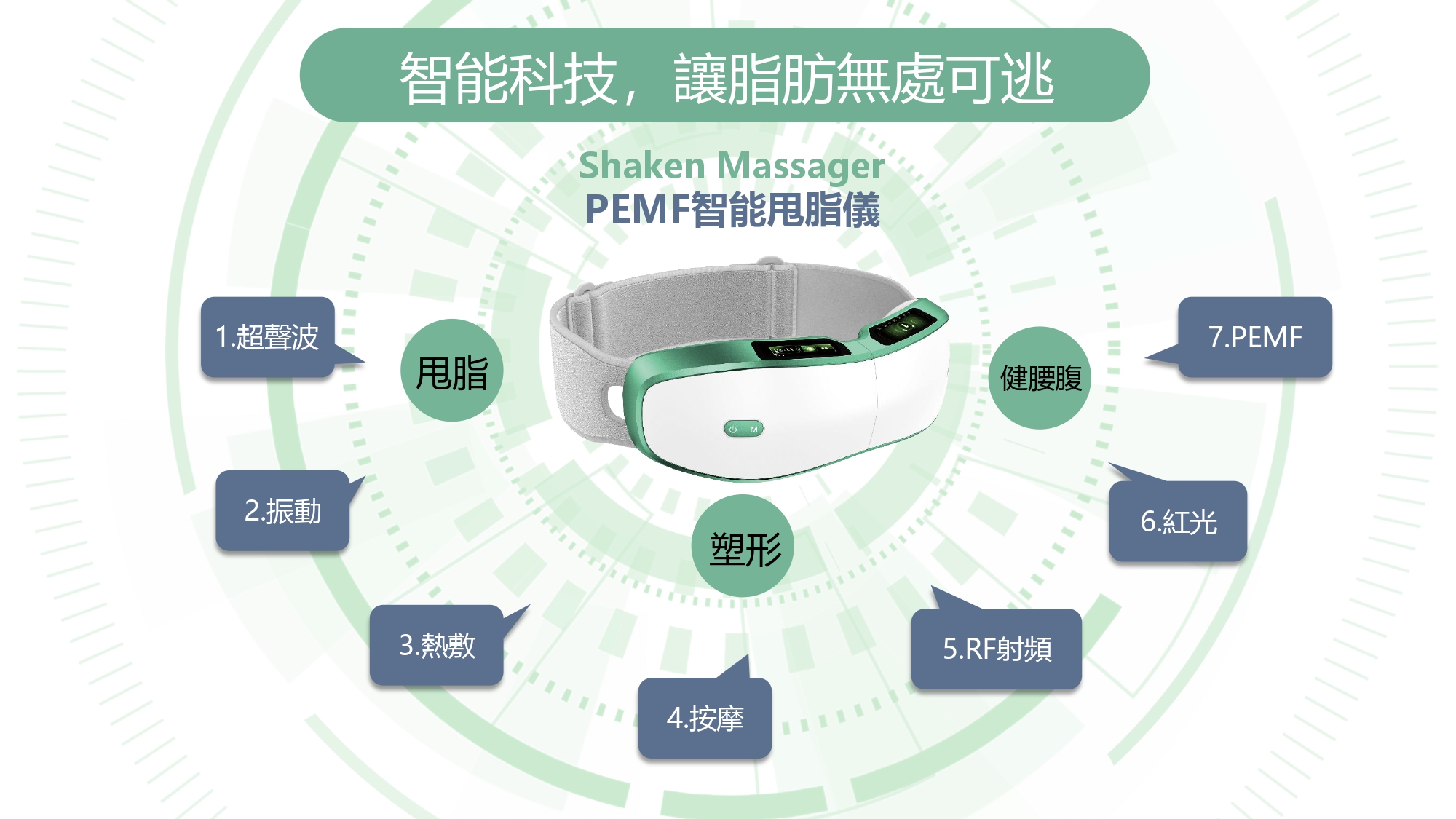PEMF智能甩脂儀說明 1